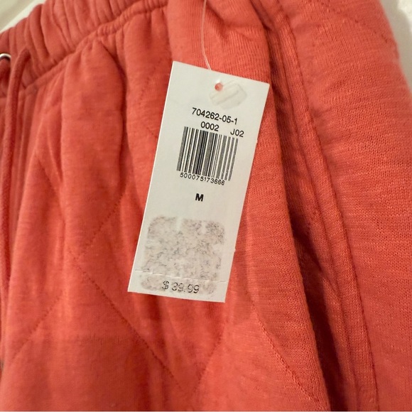 Old Navy Corral High-Waisted Quilted Jogger Sweatpants Size M Fall Lounge Comfy - Picture 5 of 8